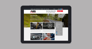 ABS Automotive - Web design, web development